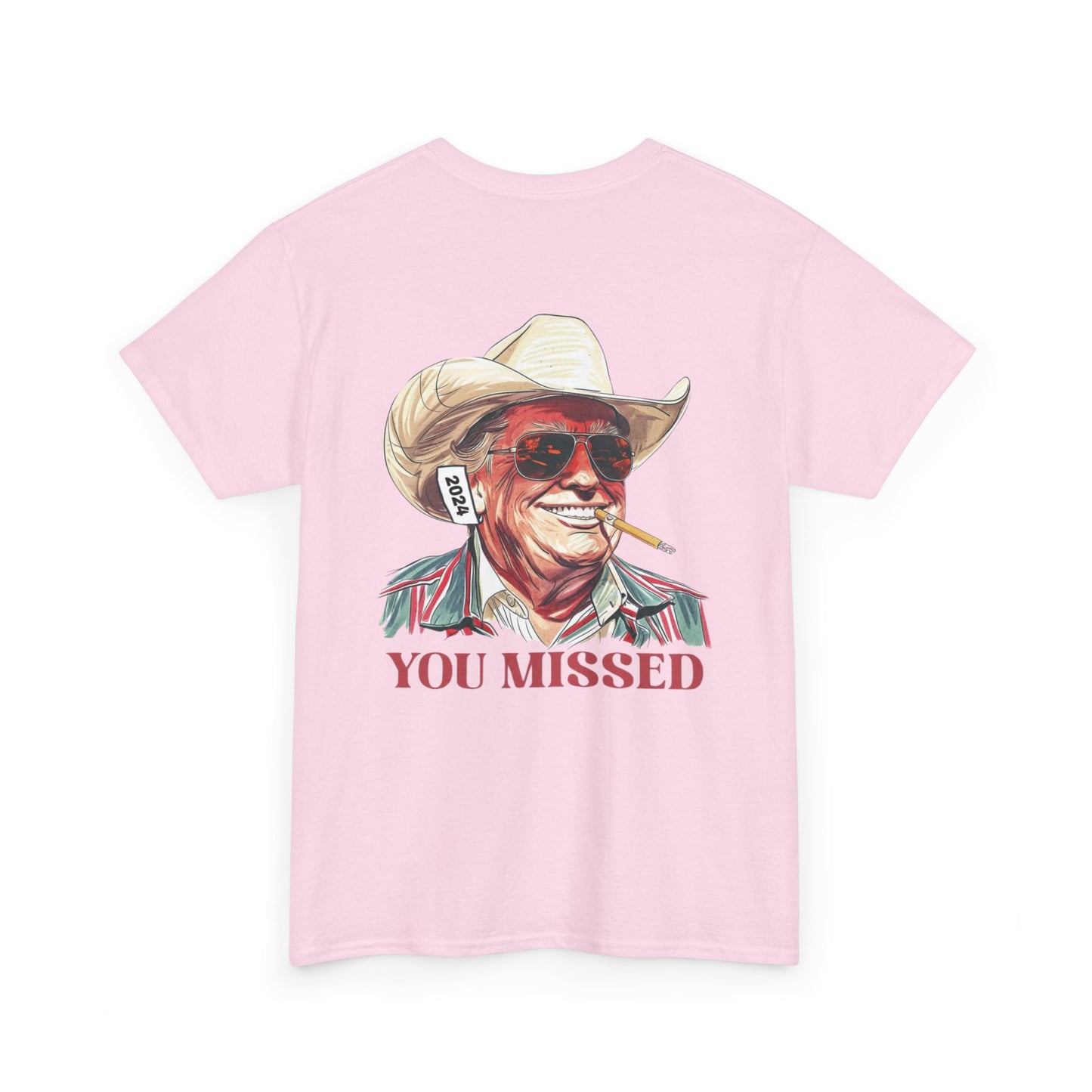 YOU MISSED Unisex Heavy Cotton Tee