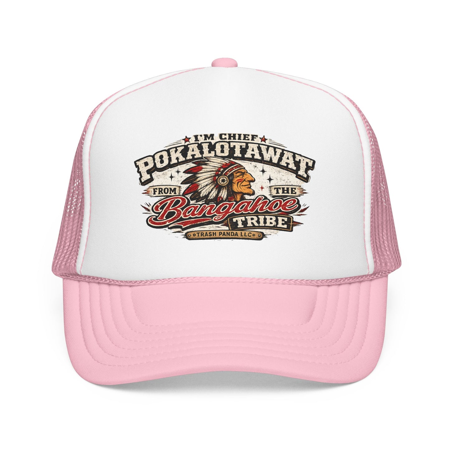 CHIEF POKALOTA Foam Trucker Hat (Printed)