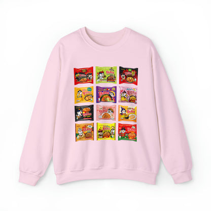 Korean Roman Noodle Sweatshirt Unisex Heavy Blend™ Crewneck Sweatshirt