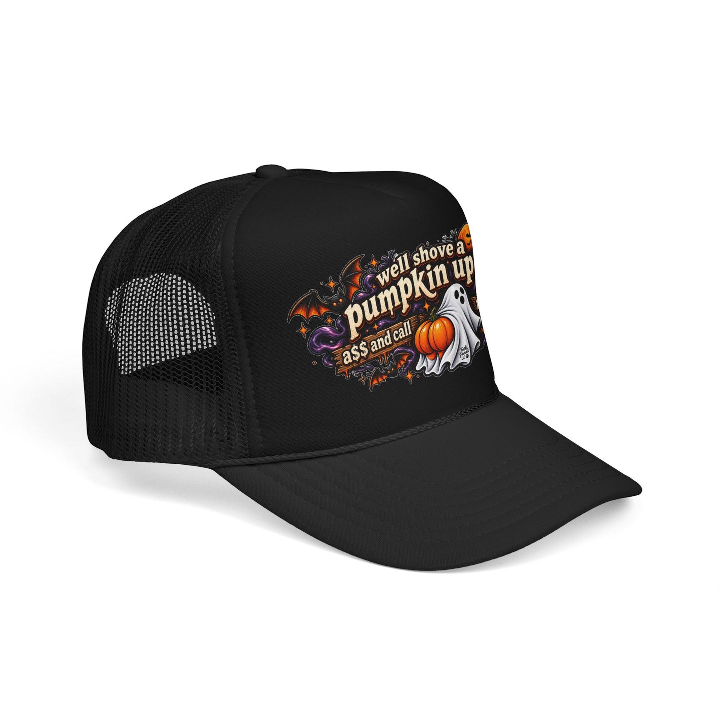 Call Me Spooky Foam Trucker Hat (Printed)