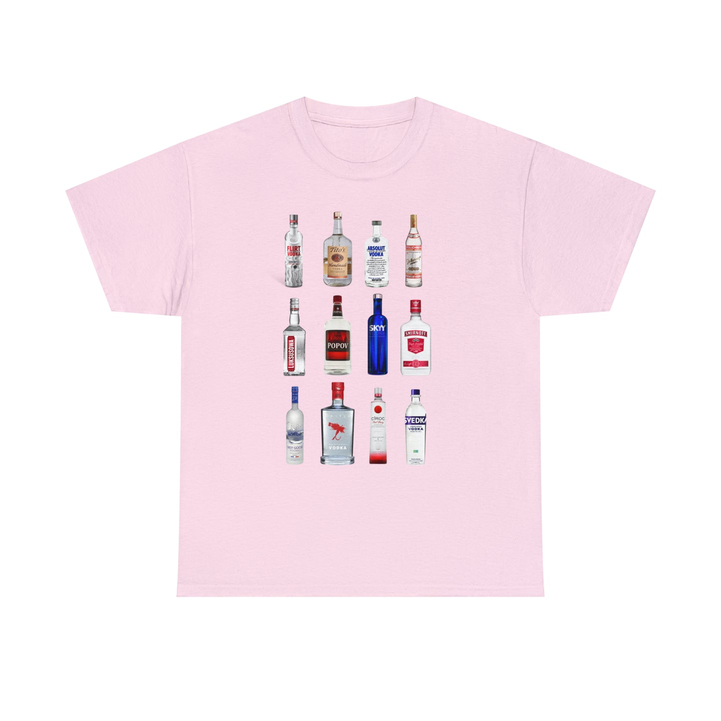 Vodka Unisex Heavy Cotton Tee