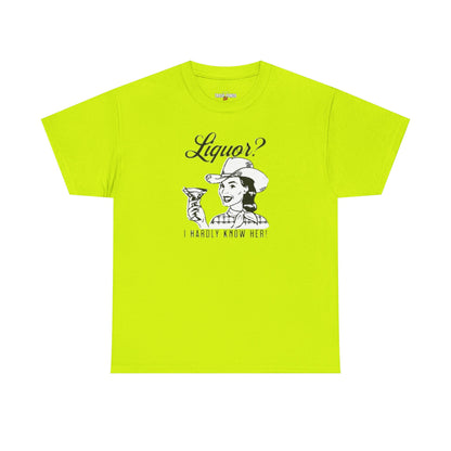 Liquor Unisex Heavy Cotton Tee