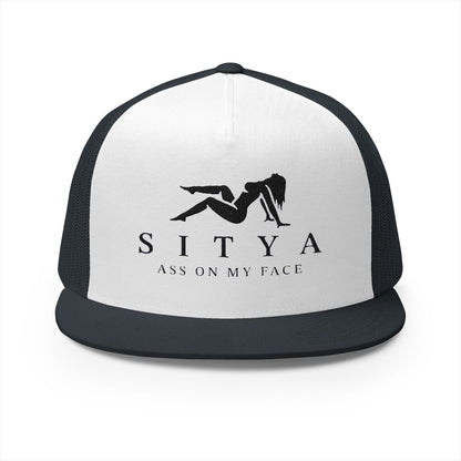 SITYA Embroidered 5 Panel Trucker Cap