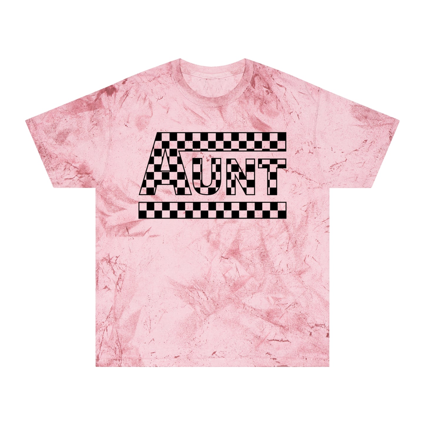 Checkered Aunt Comfort Colors Unisex Color Blast T-Shirt