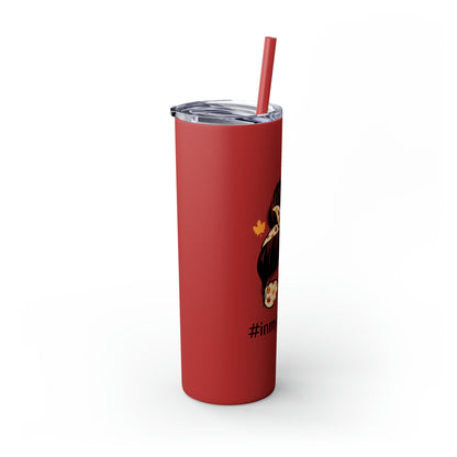 In My Mom Era Fall Skinny Tumbler with Straw, 20oz