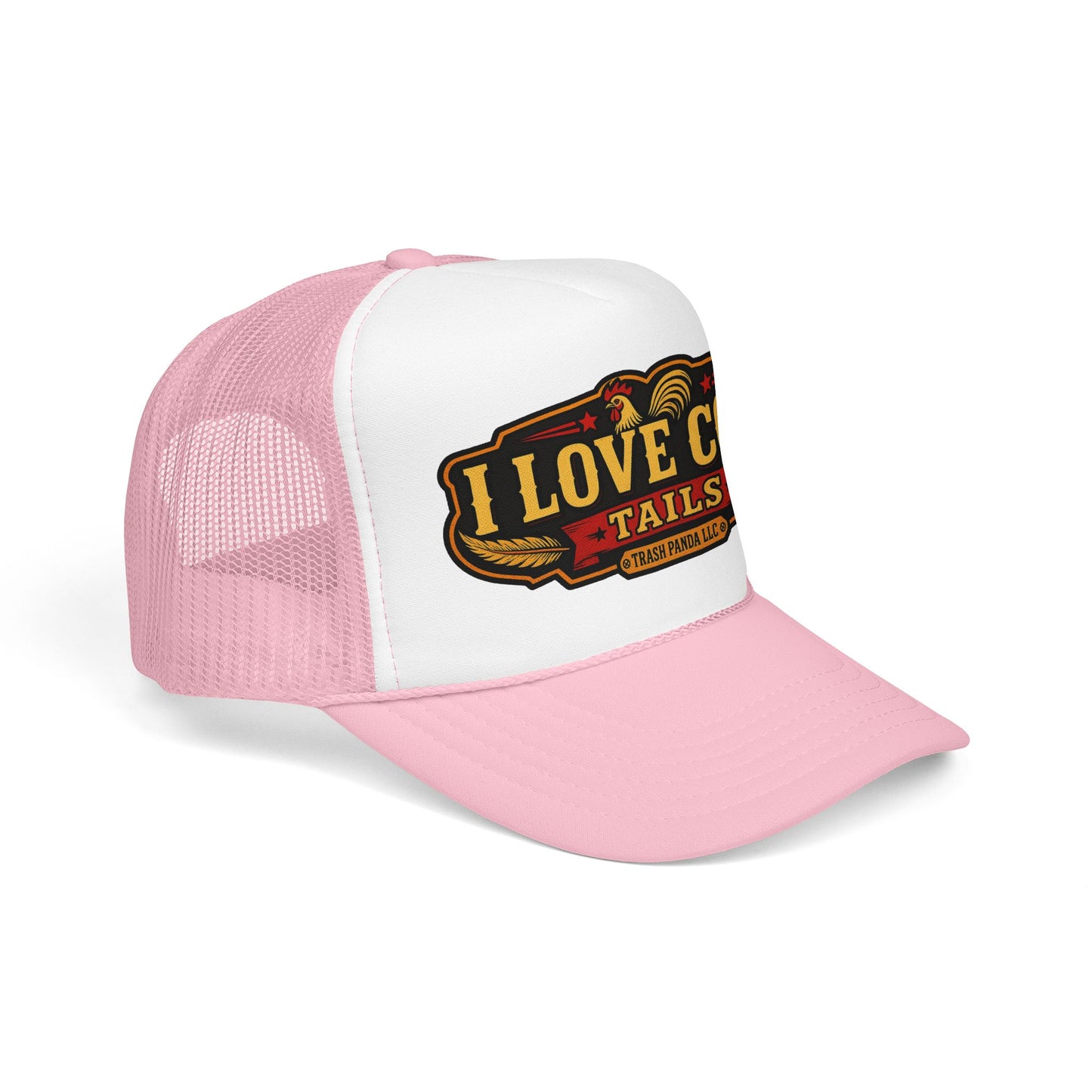 I Love Cocktails Foam Trucker Hat (Printed)