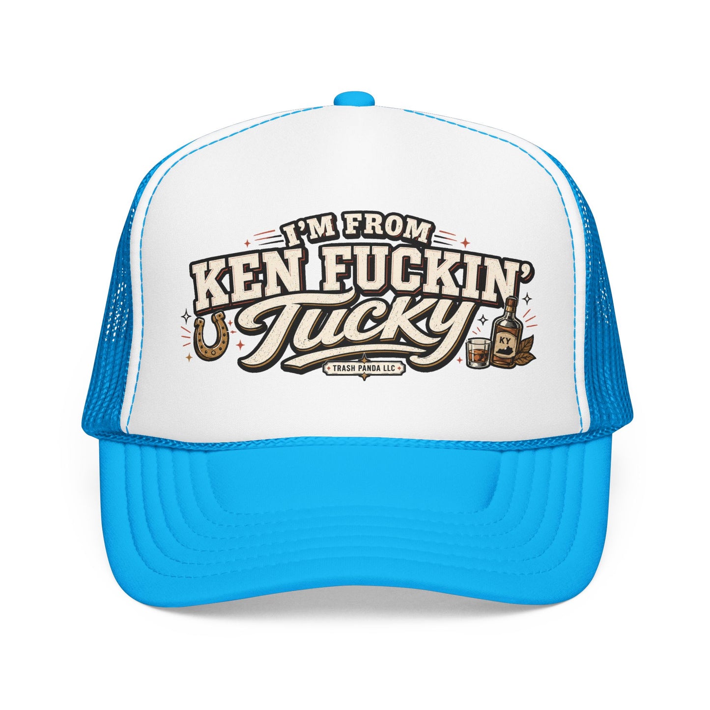 I'm From Ken Fn' Tucky Foam Trucker Hat (Printed)