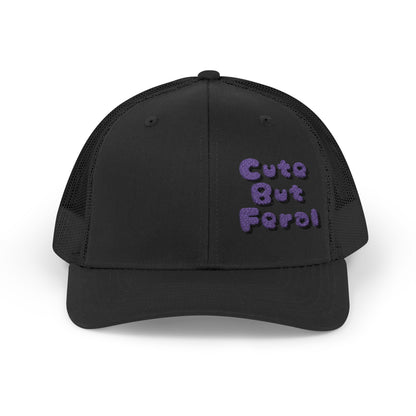 Cute But Feral Richardson 112 Snapback Trucker Cap