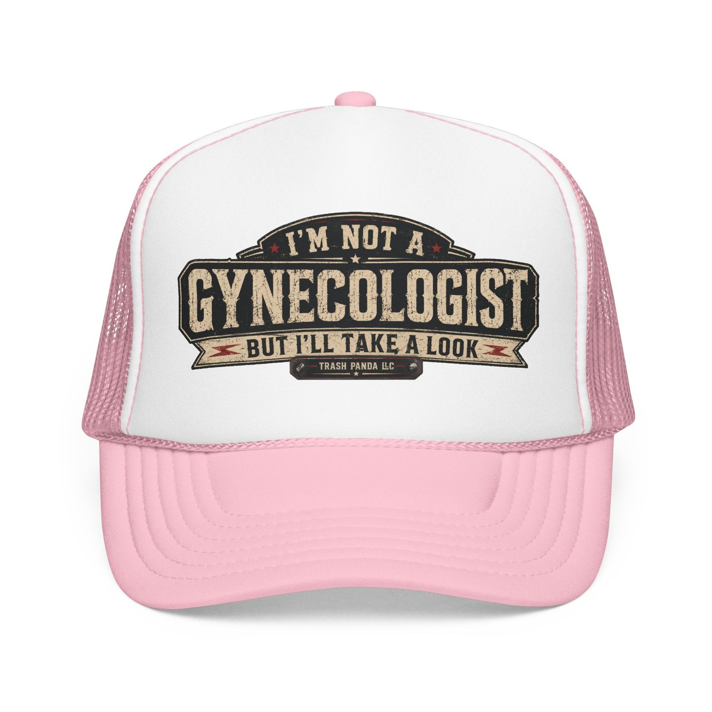 No Gynecologist Foam Trucker Hat (Printed)