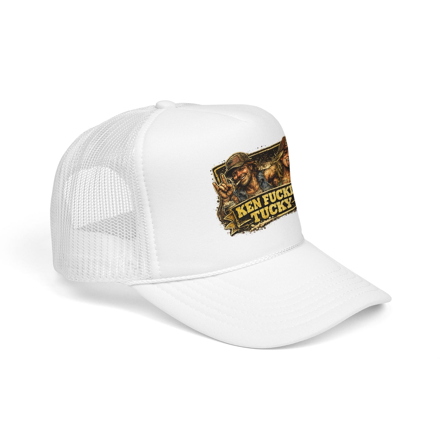 Ken Fn' Tucky Foam Trucker Hat (Printed)