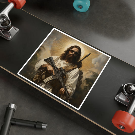 Tactical Jesus V2 Vinyl Decal
