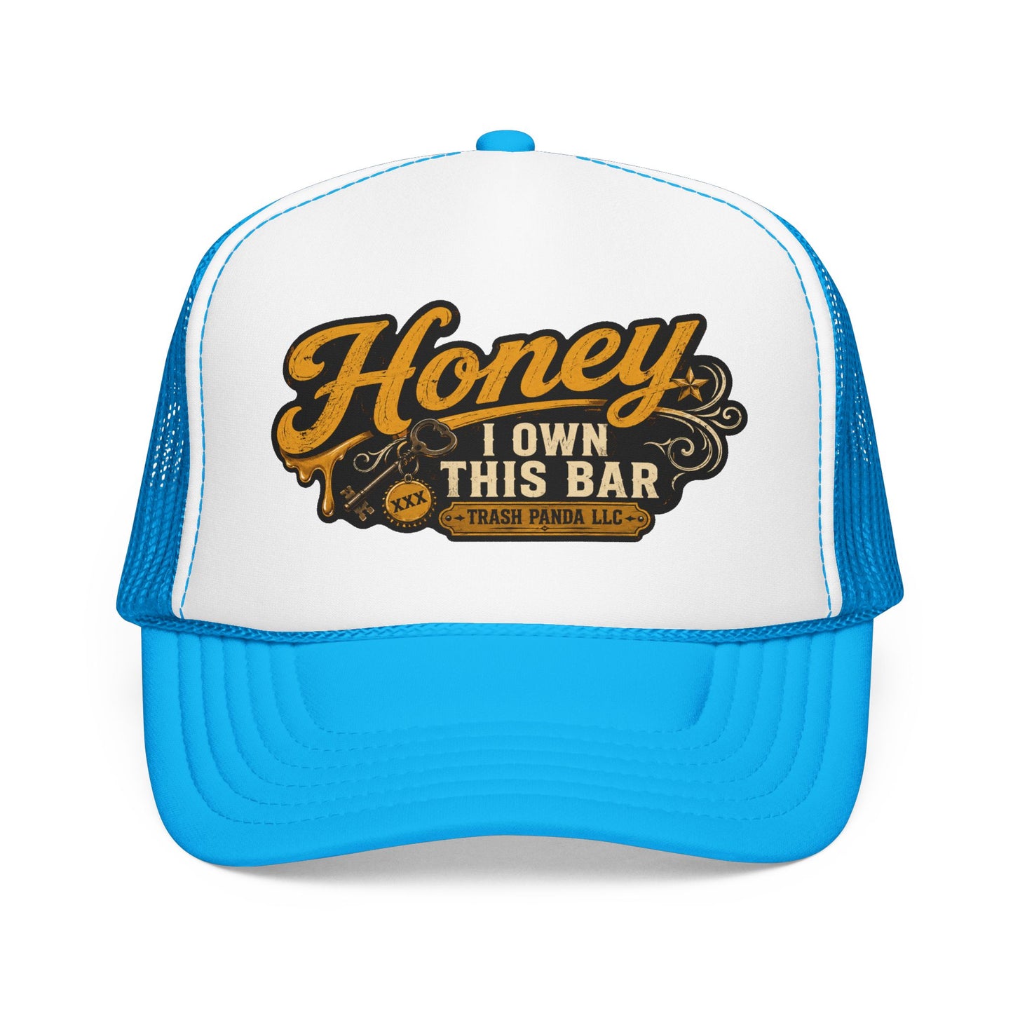 I Own This Bar Foam Trucker Hat (Printed)