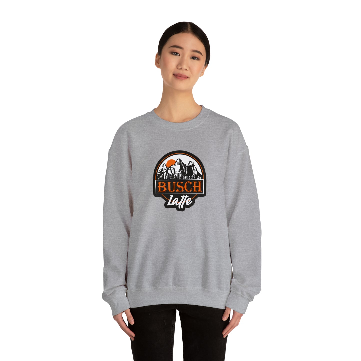 Busch Latte Sweatshirt Unisex Heavy Blend™ Crewneck Sweatshirt