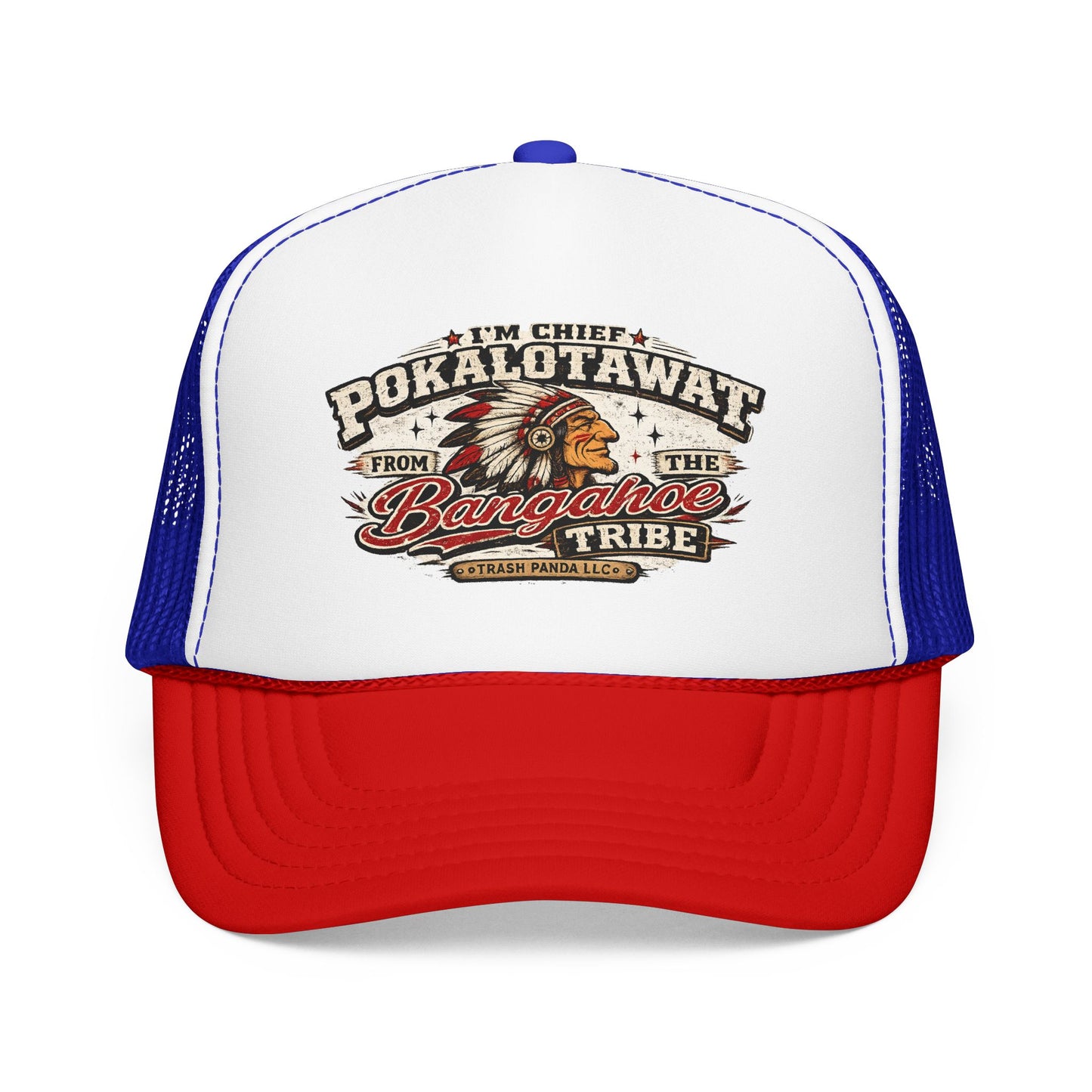 CHIEF POKALOTA Foam Trucker Hat (Printed)