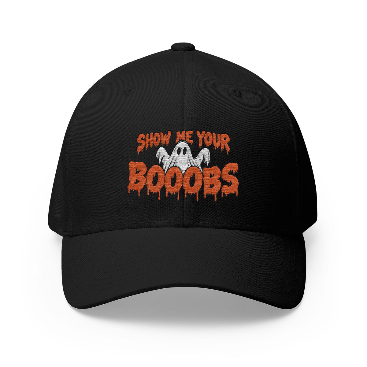 Show Me Your Booobs FlexFit (Embroidery)