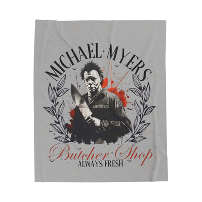 MICHAEL Velveteen Plush Blanket