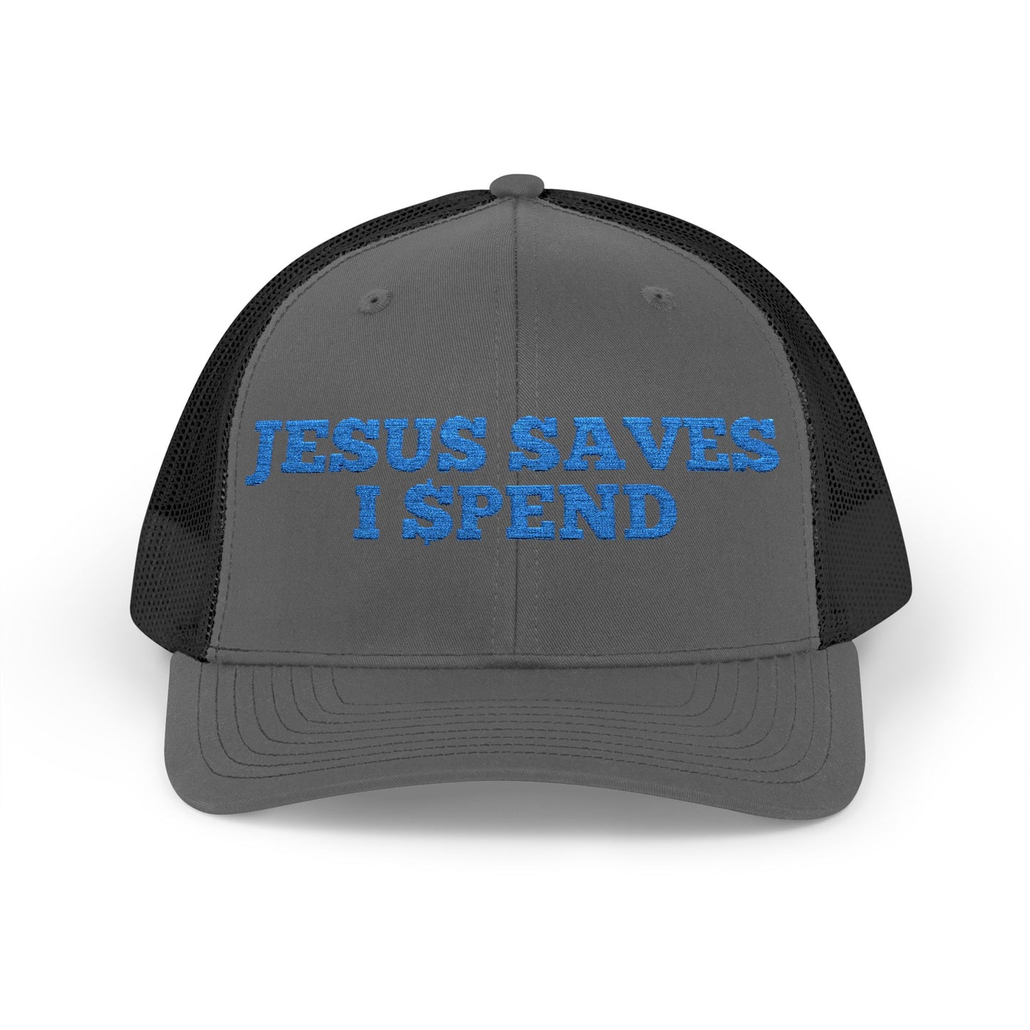Jesus Saves Richardson 112 Snapback Trucker Cap