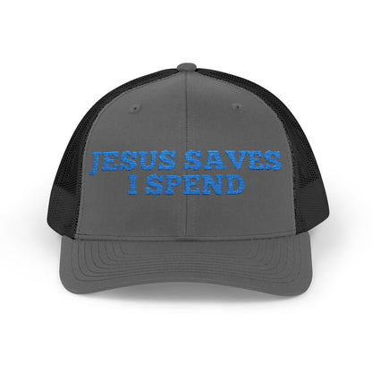 Jesus Saves Richardson 112 Snapback Trucker Cap