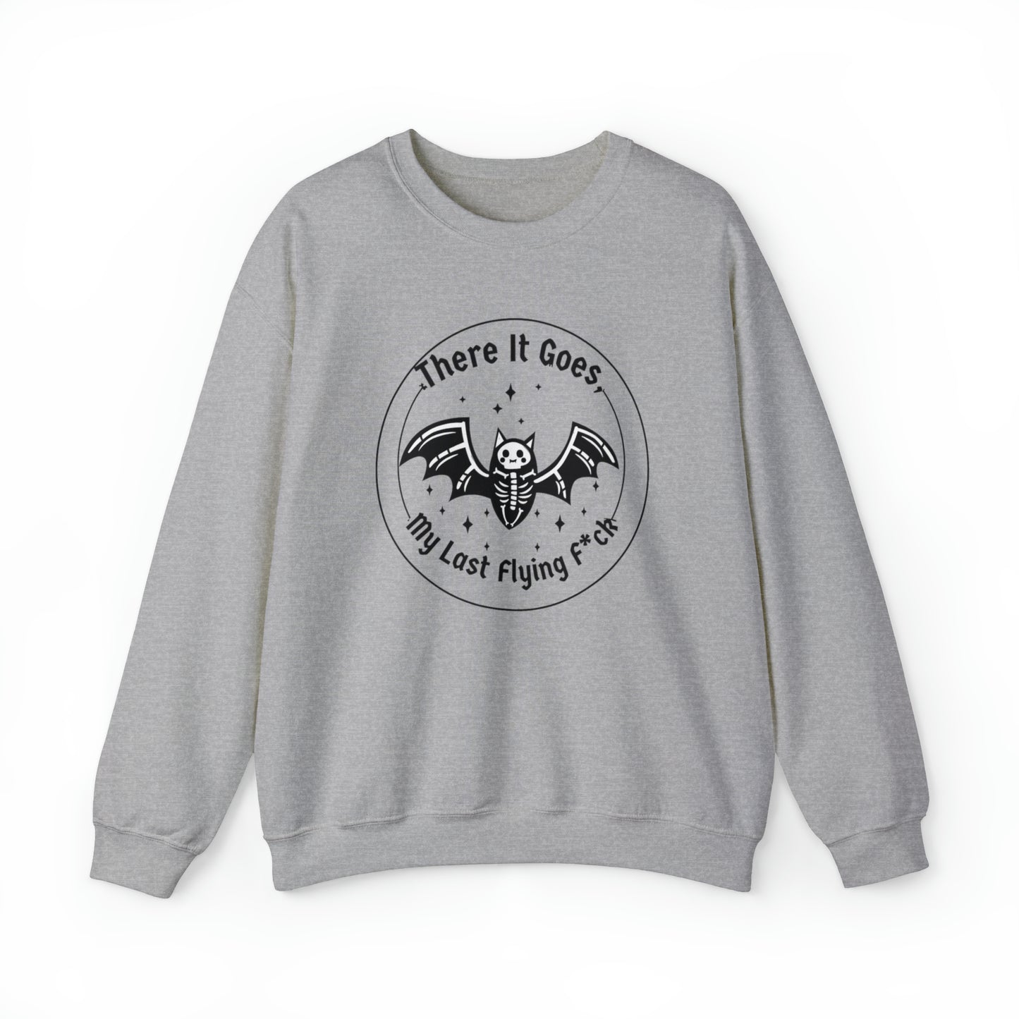 Last Flying F*ck Bat Sweatshirt Unisex Heavy Blend™ Crewneck Sweatshirt