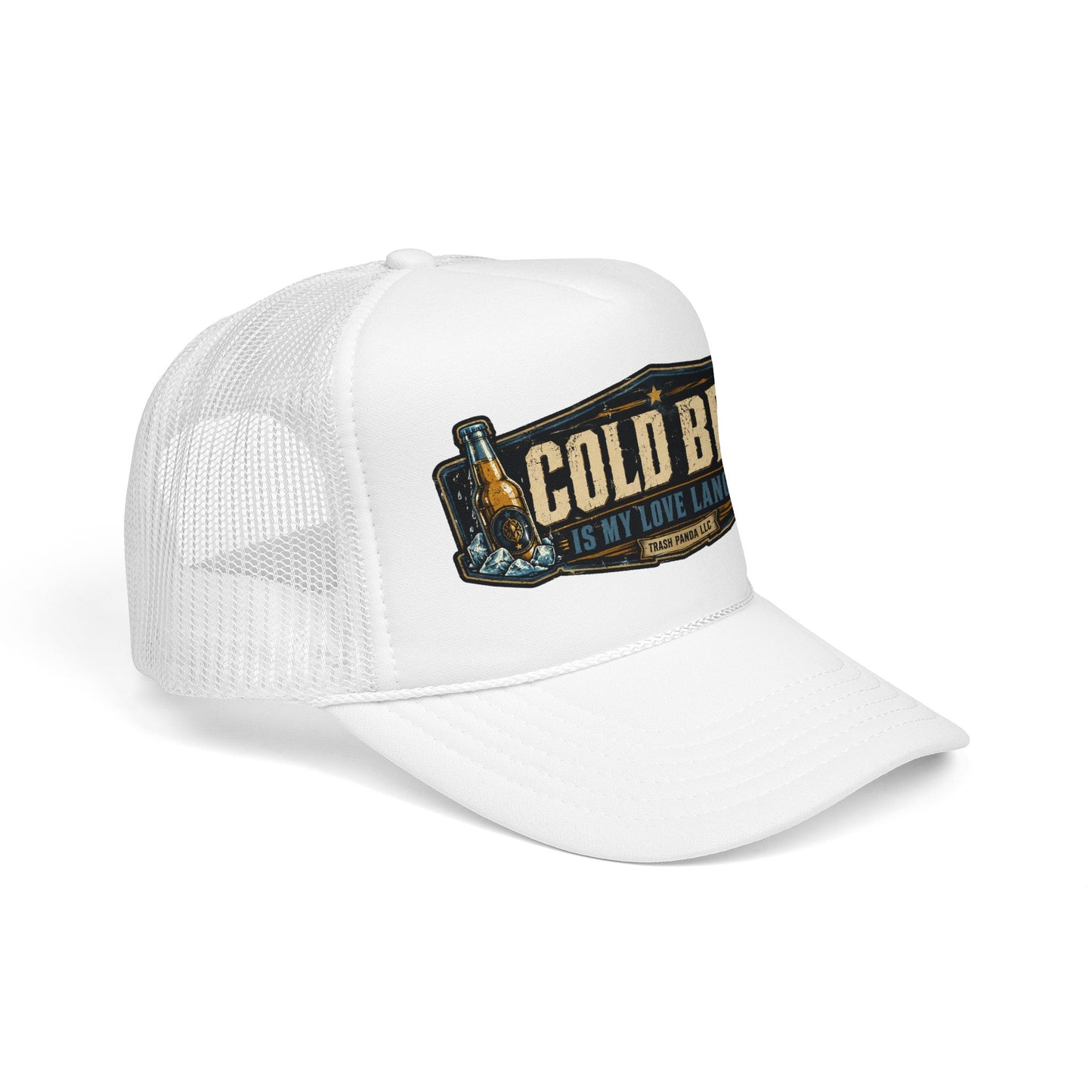 Cold Beer Foam Trucker Hat (Printed)