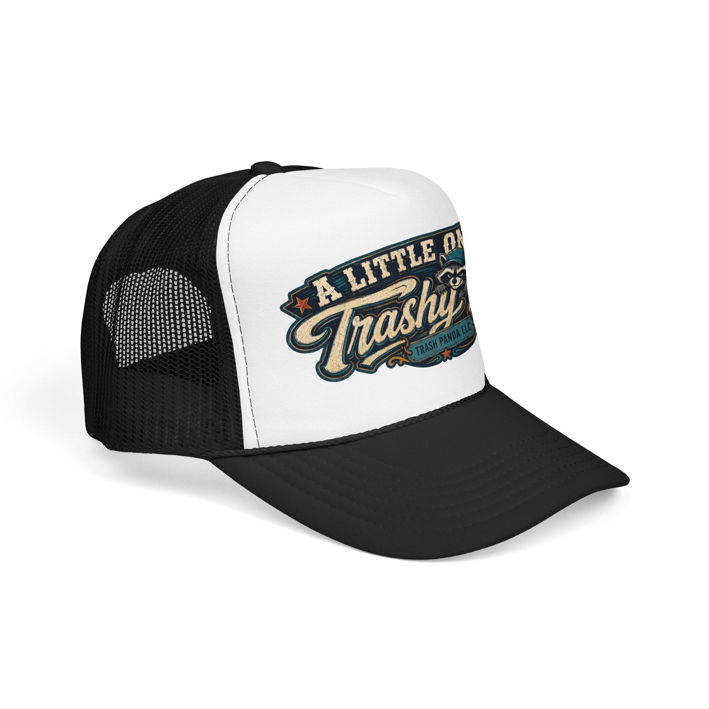 Trashy Side Foam Trucker Hat (Printed)