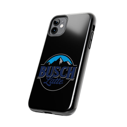 Busch Latte Blk Tough iPhone Cases