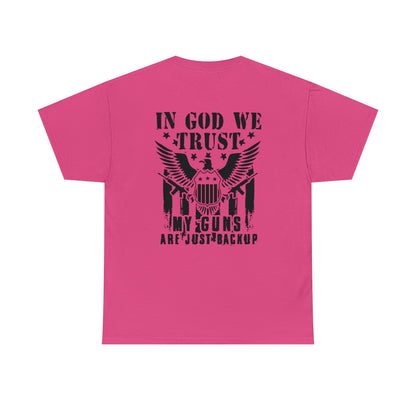 In GOD We Trust 2.0 Unisex Heavy Cotton Tee