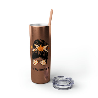 In My Mom Era Fall Skinny Tumbler with Straw, 20oz