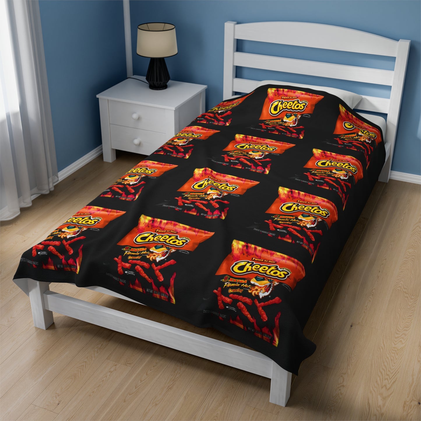 Flamin' Hot Cheetos Velveteen Plush Blanket