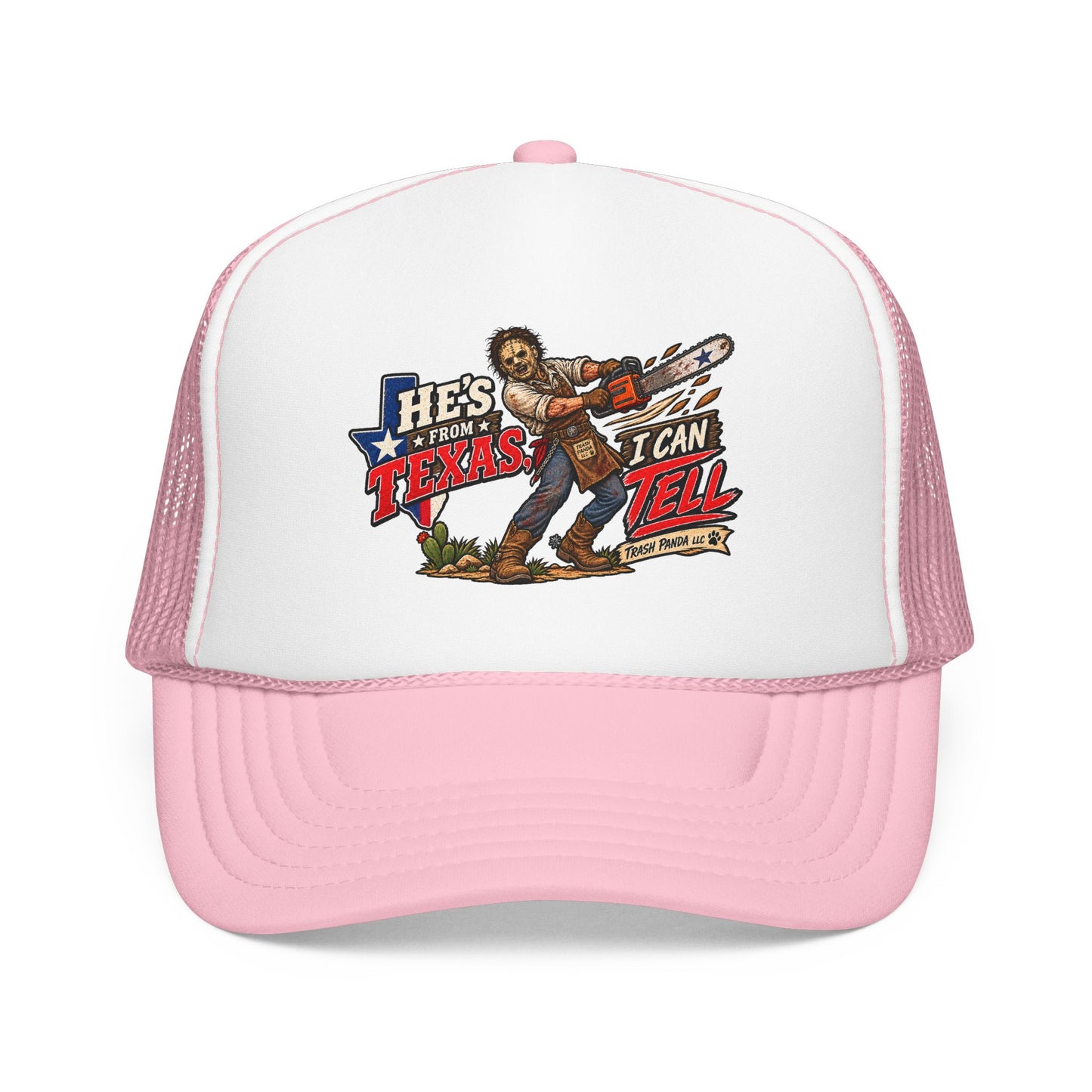 He's From Texas Foam Trucker Hat