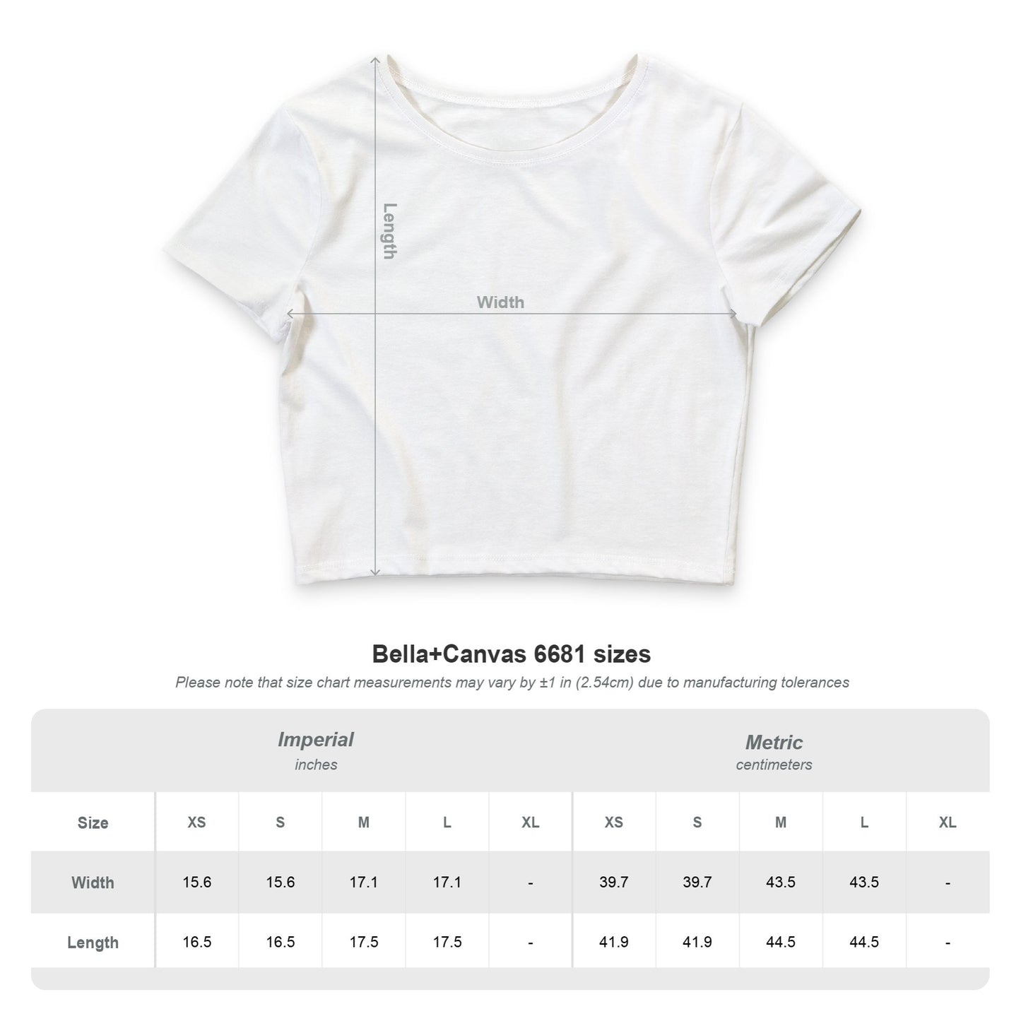 Feral Blue Oval Women’s Poly-Cotton Crop Tee
