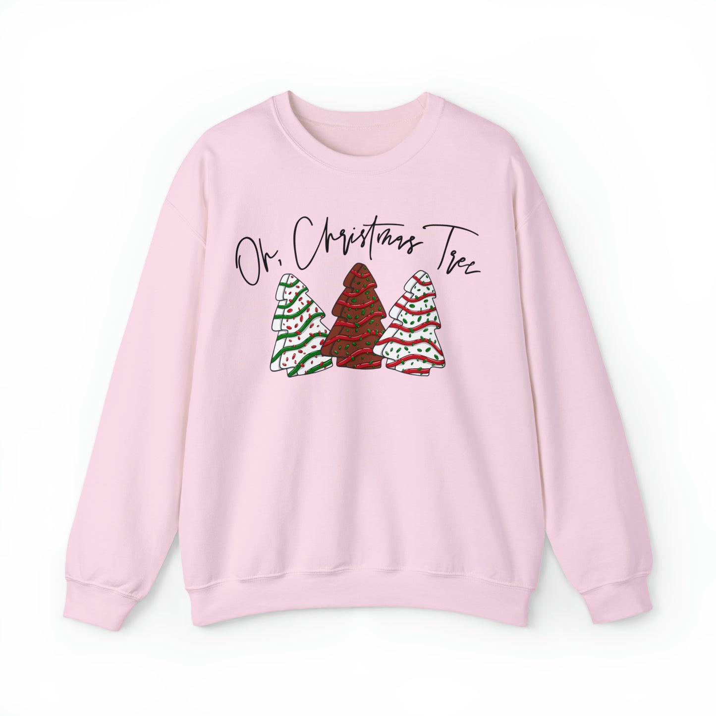 Oh Christmas Tree Cake Sweatshirt Unisex Heavy Blend™ Crewneck Sweatshirt