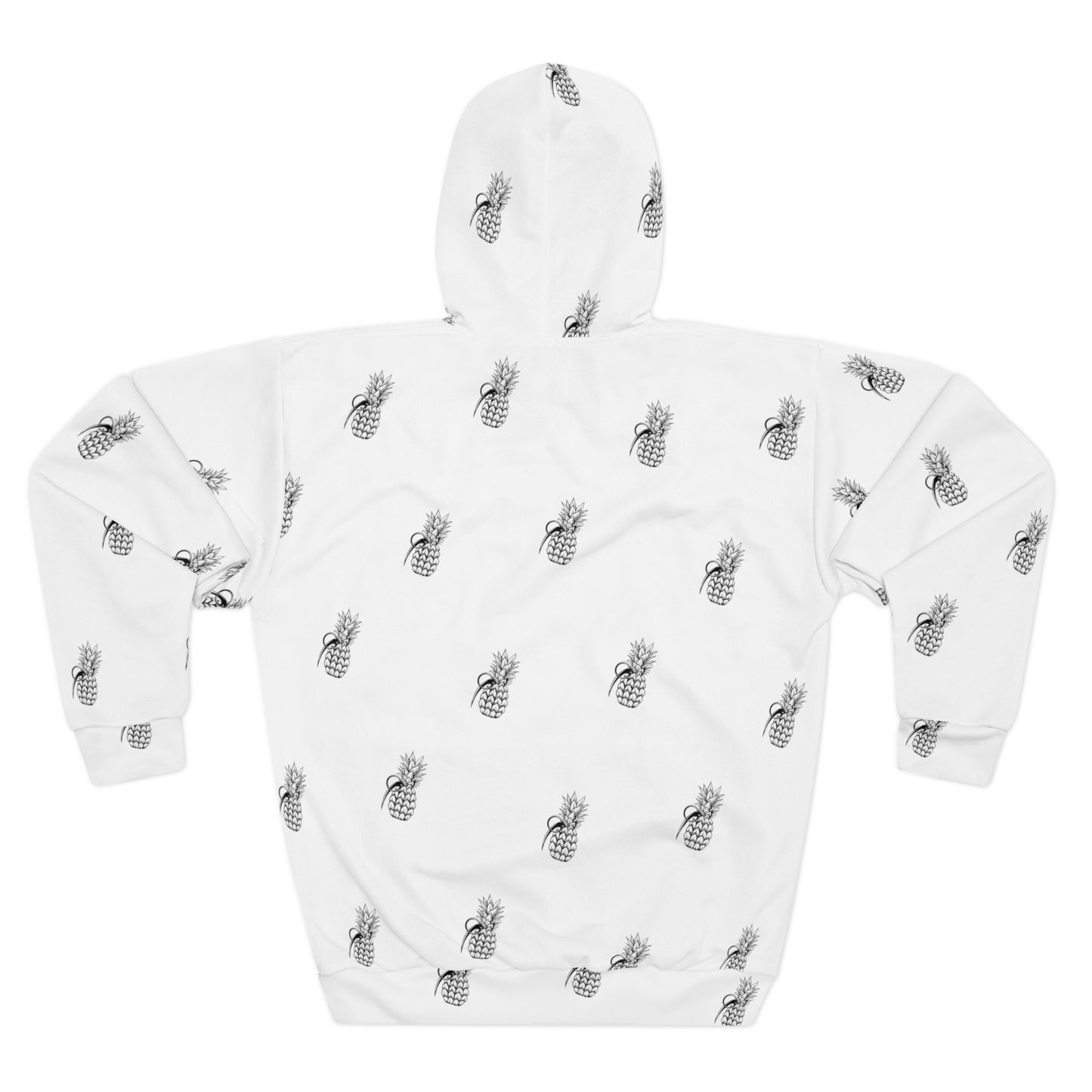 Pineapple Grenada Premium Unisex Pullover Hoodie (AOP)