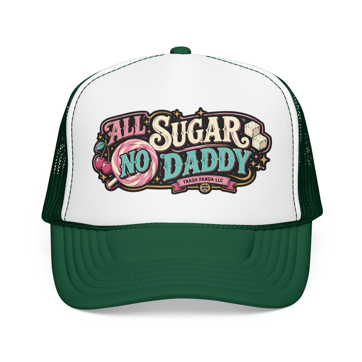 All Sugar No Daddy Foam Trucker Hat (Printed)