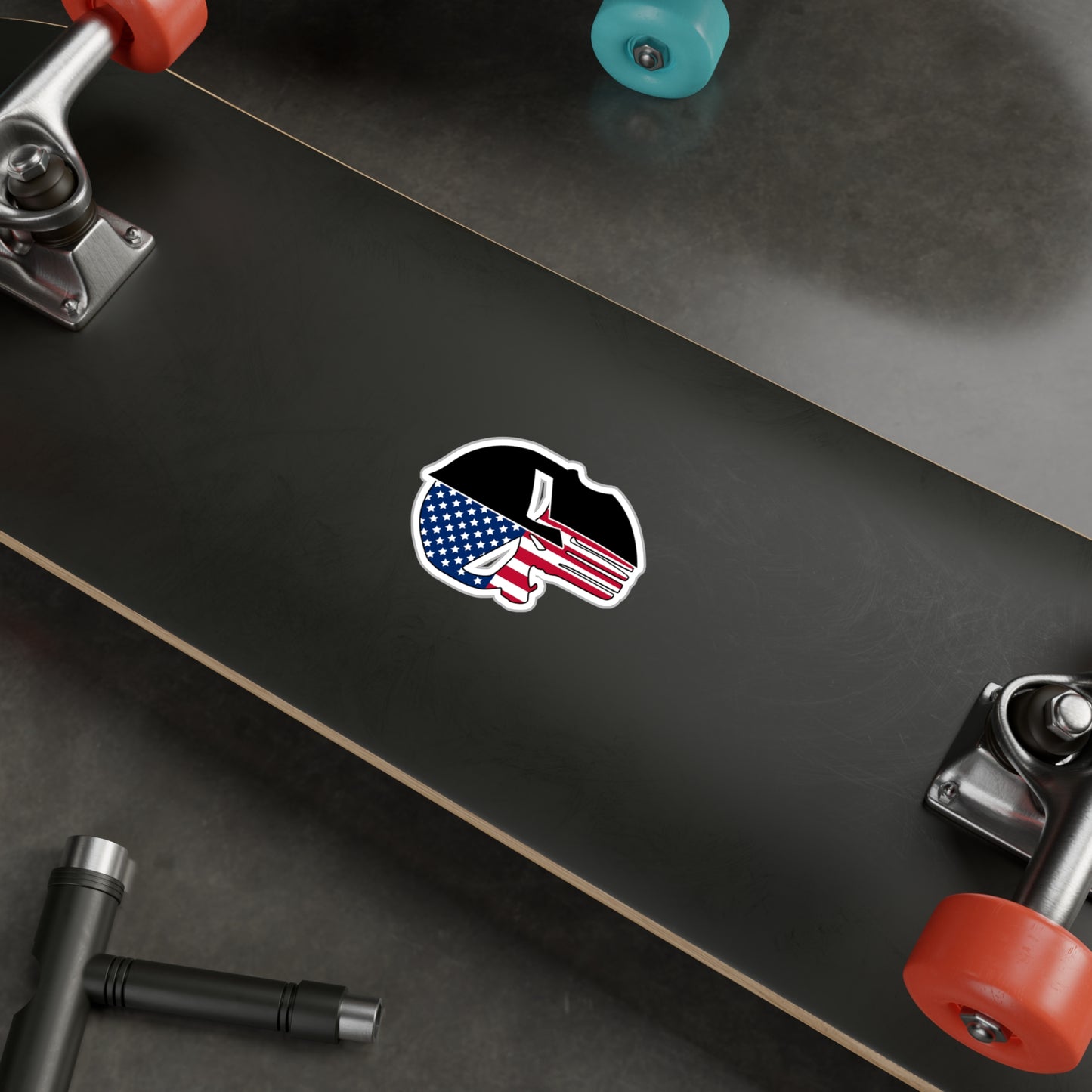 Punisher Spartan American Vinyl Decals