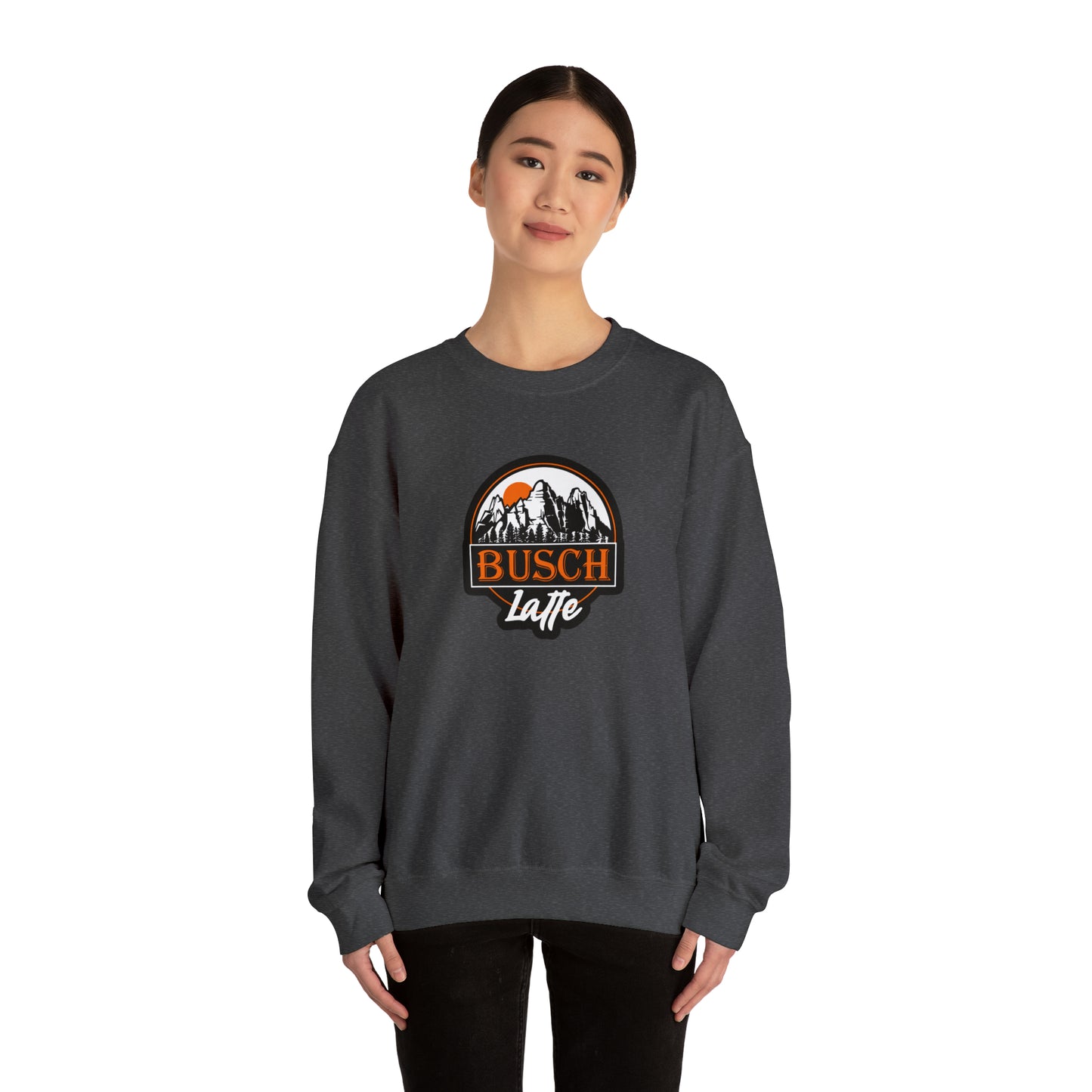 Busch Latte Sweatshirt Unisex Heavy Blend™ Crewneck Sweatshirt