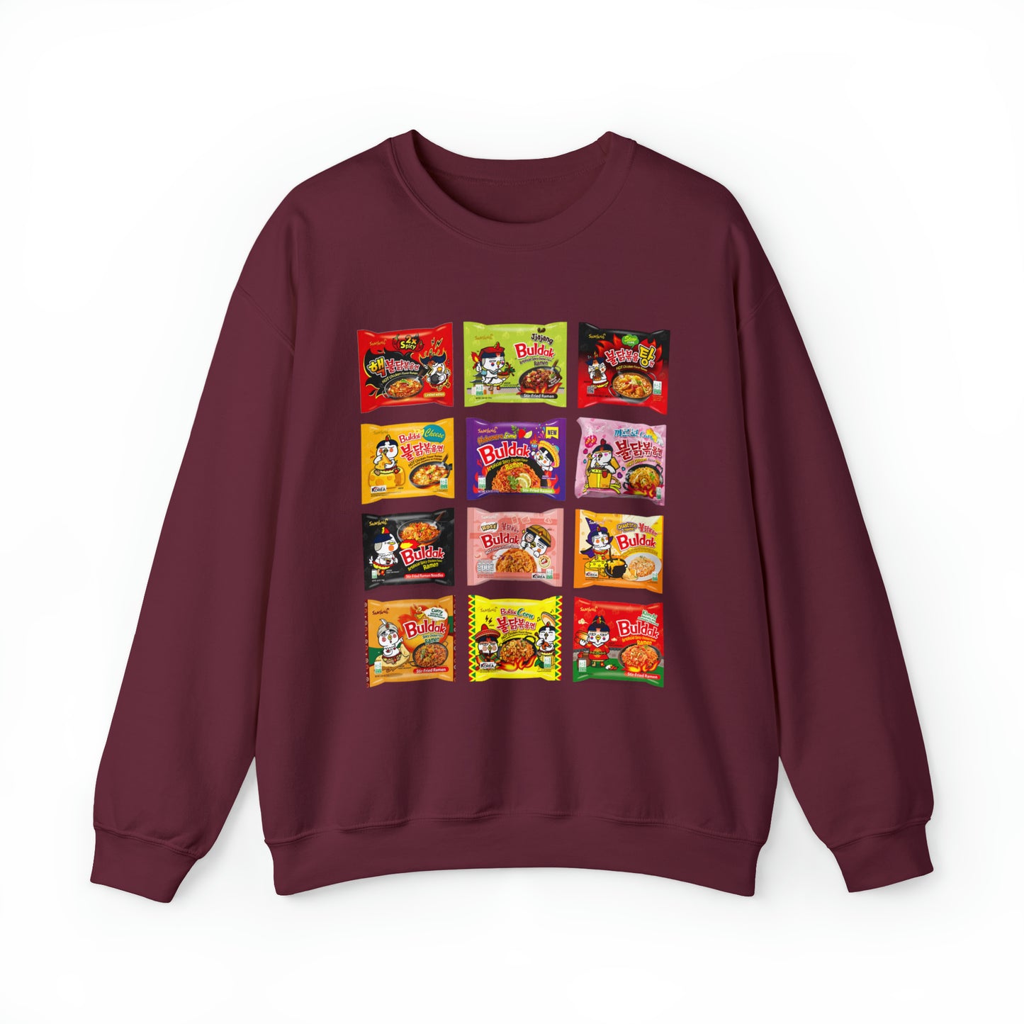 Korean Roman Noodle Sweatshirt Unisex Heavy Blend™ Crewneck Sweatshirt