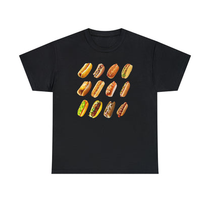 Hotdog Unisex Heavy Cotton Tee