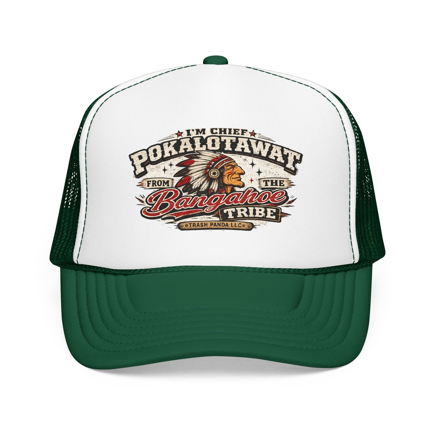 CHIEF POKALOTA Foam Trucker Hat (Printed)