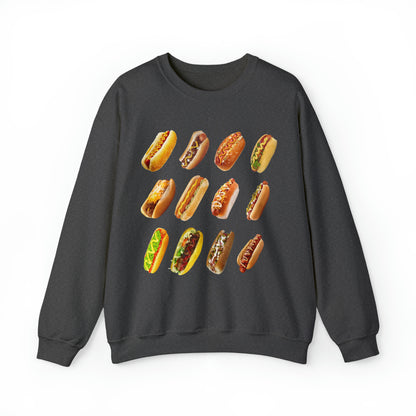 Hotdog Sweatshirt Unisex Heavy Blend™ Crewneck Sweatshirt