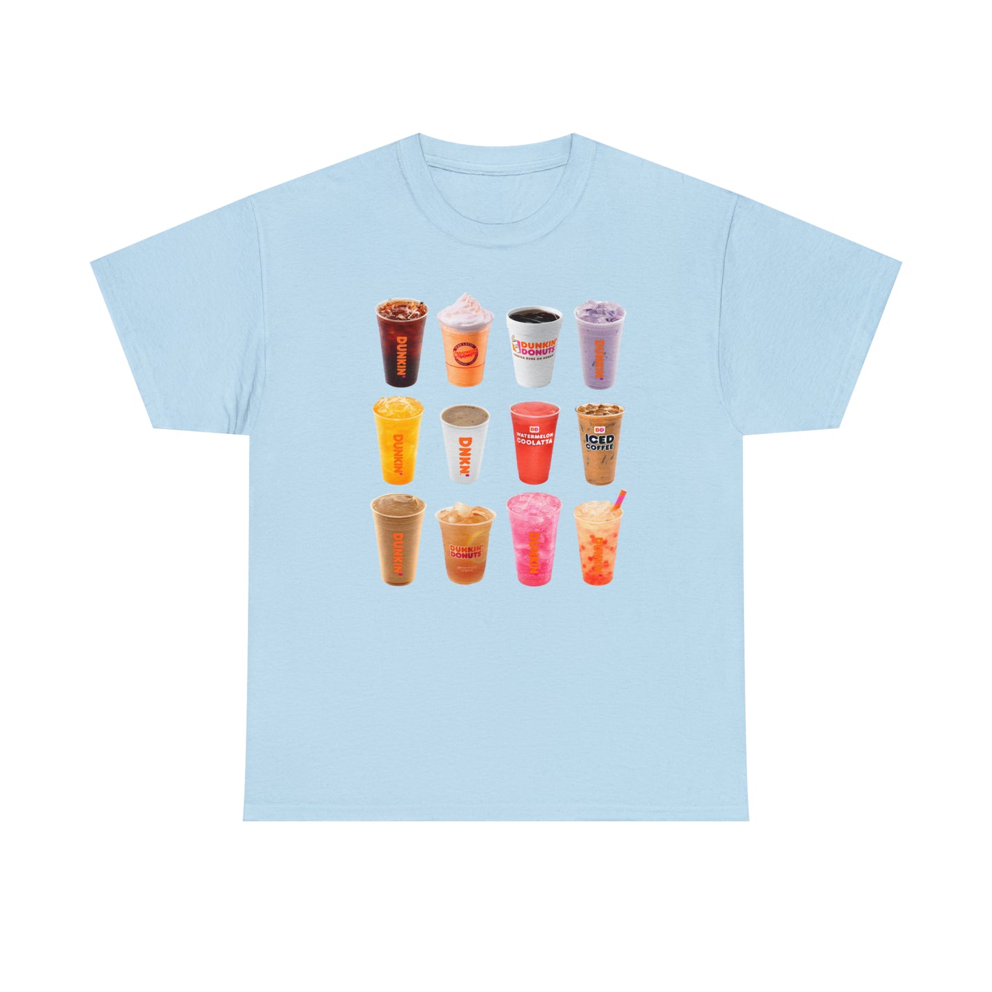 Dunkin' Coffee Unisex Heavy Cotton Tee