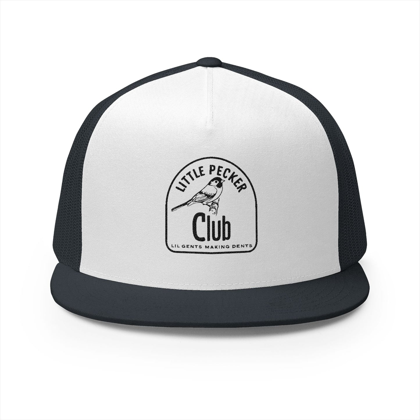 Little Pecker Club Embroidered 5 Panel Trucker Cap