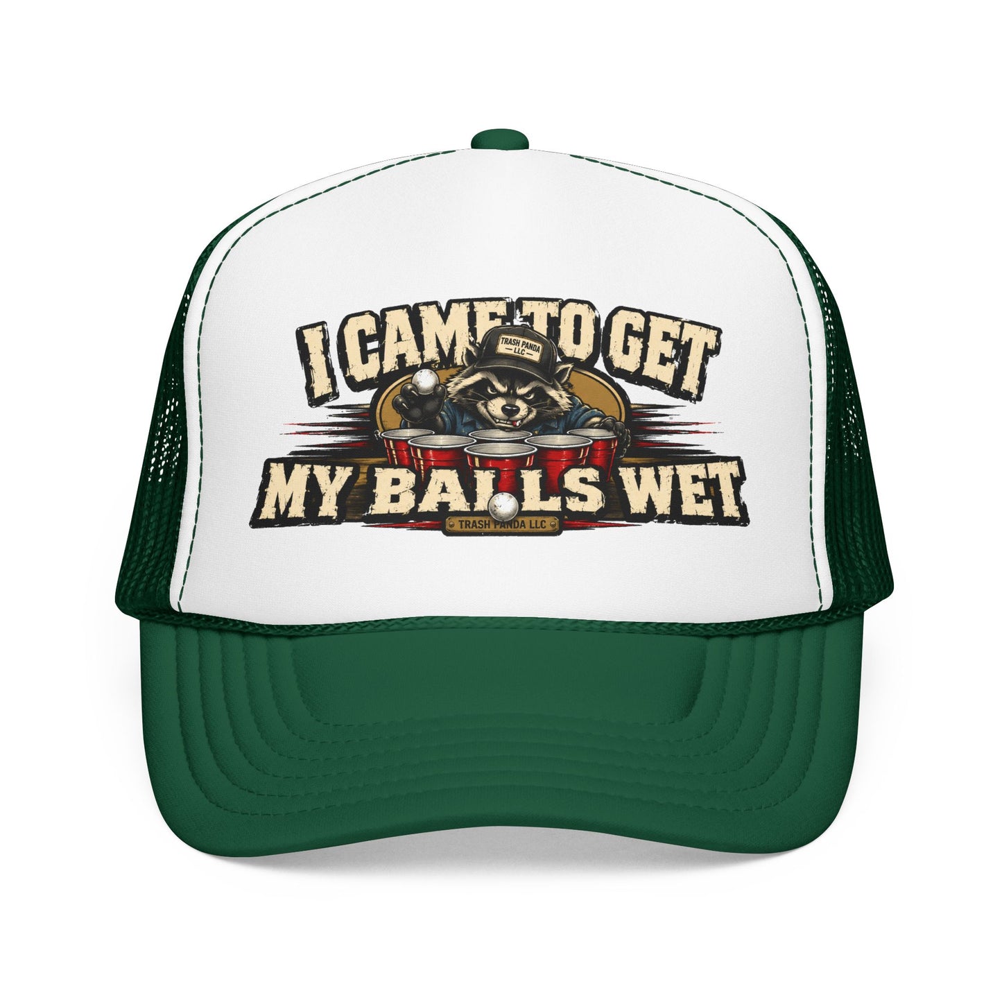Get My Balls Wet Foam Trucker Hat (Printed)