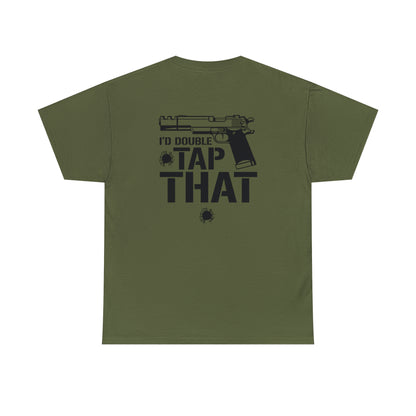 Double Tap 2 Unisex Heavy Cotton Tee