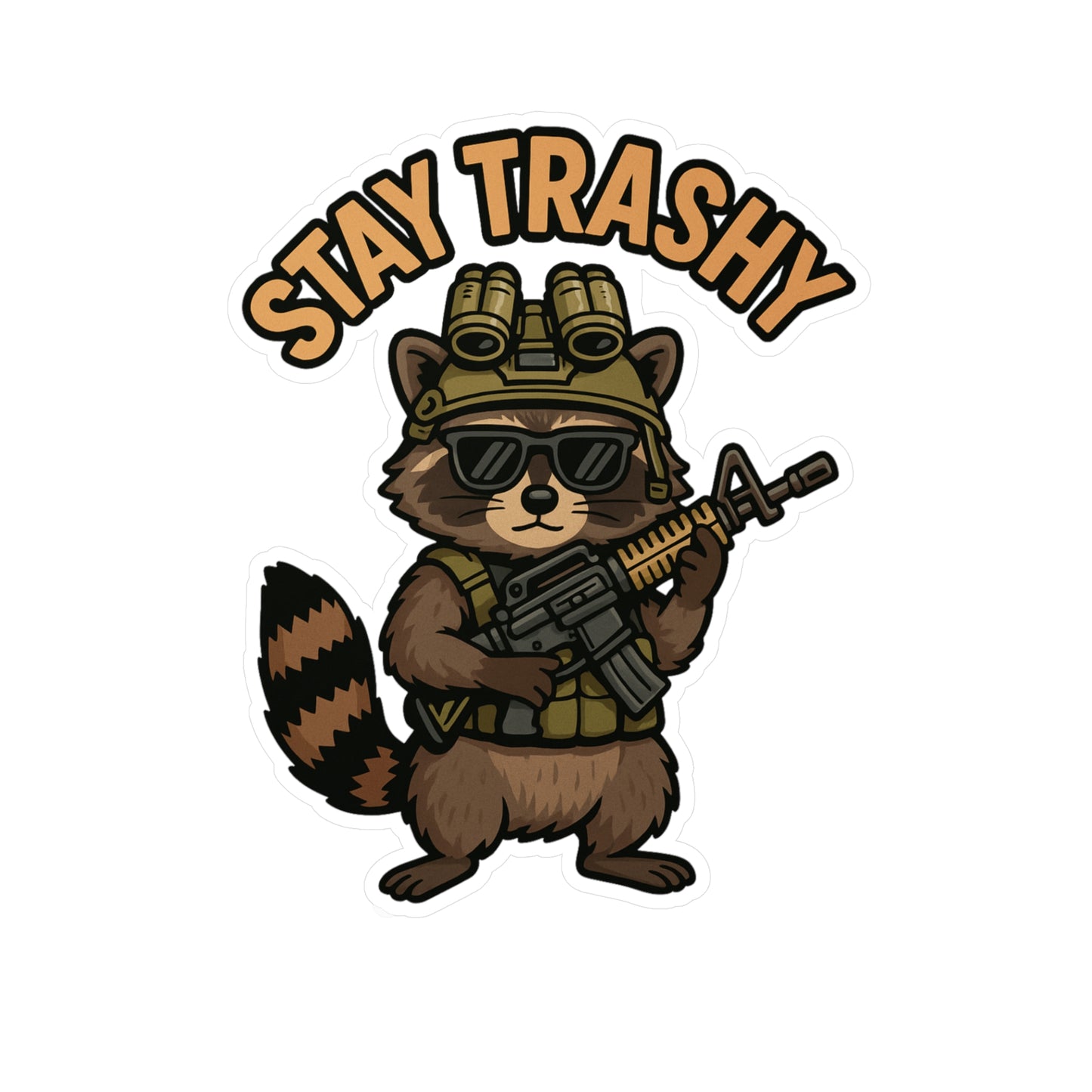 Stay Trashy Vinyl Decal