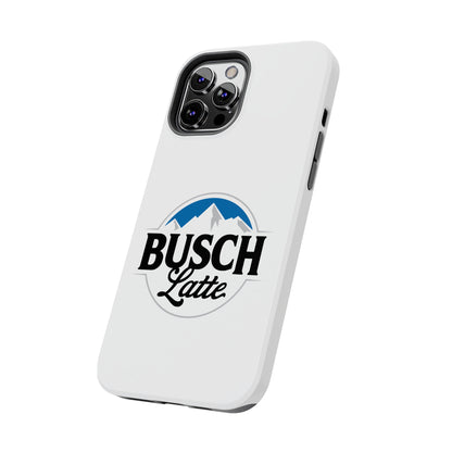 Busch Latte White Tough iPhone Cases