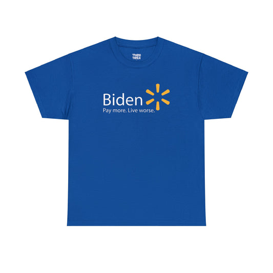 Biden Pay More Unisex Heavy Cotton Tee