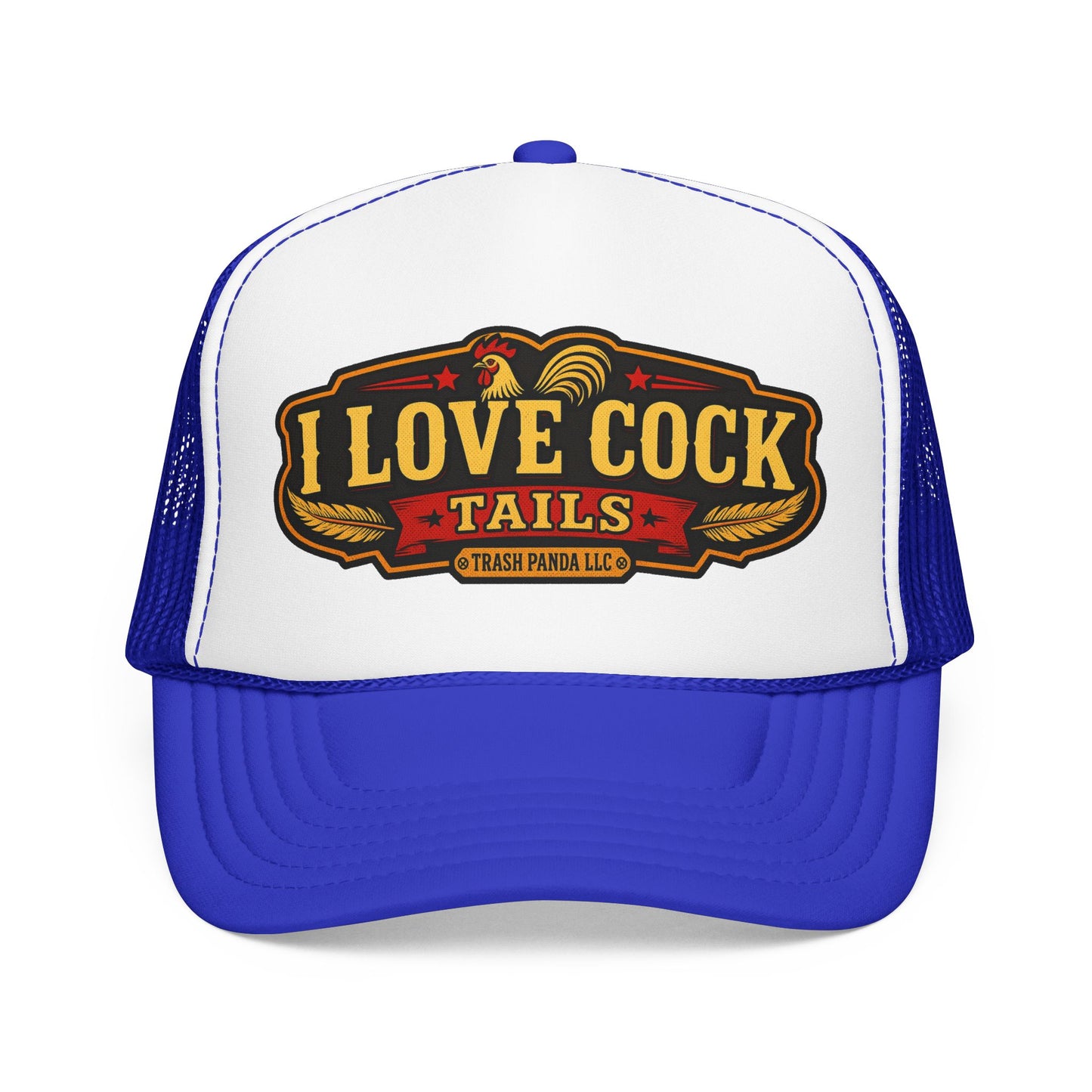 I Love Cocktails Foam Trucker Hat (Printed)