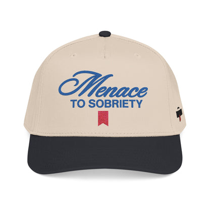 Menace To Sobriety Mid Profile Baseball Cap