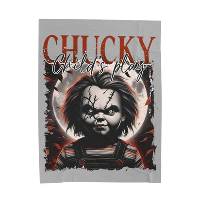 CHUCKY Velveteen Plush Blanket